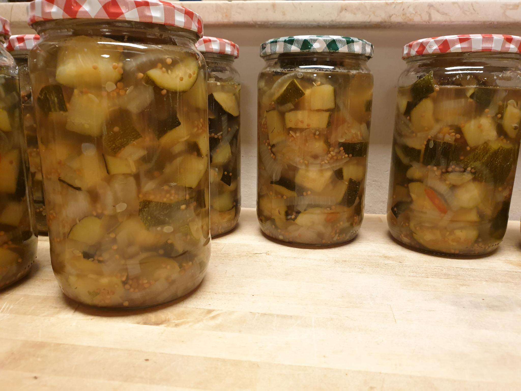 Bild Zucchini Relish fertig